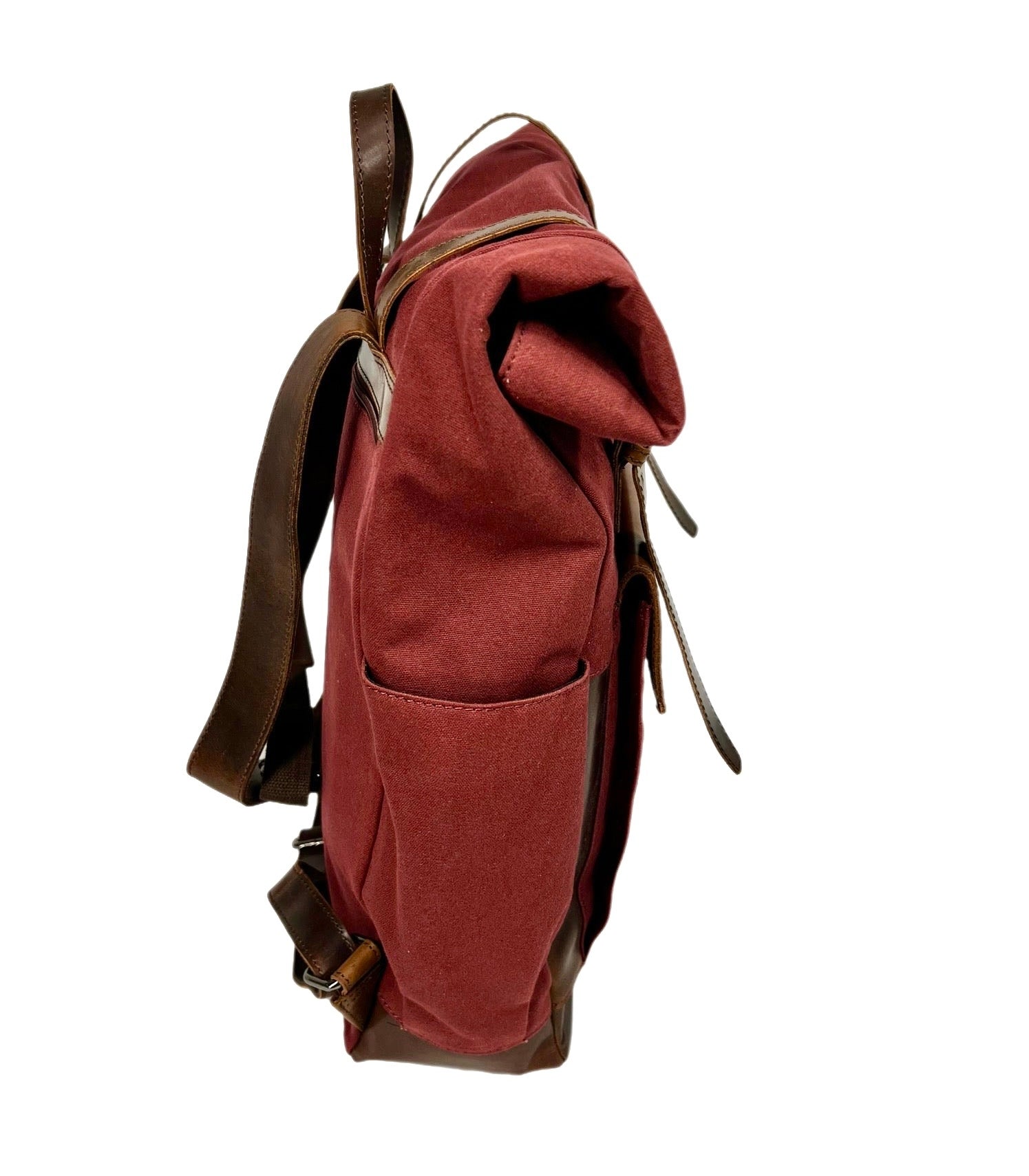 Maverick Roll Top Canvas Laptop Rucksack