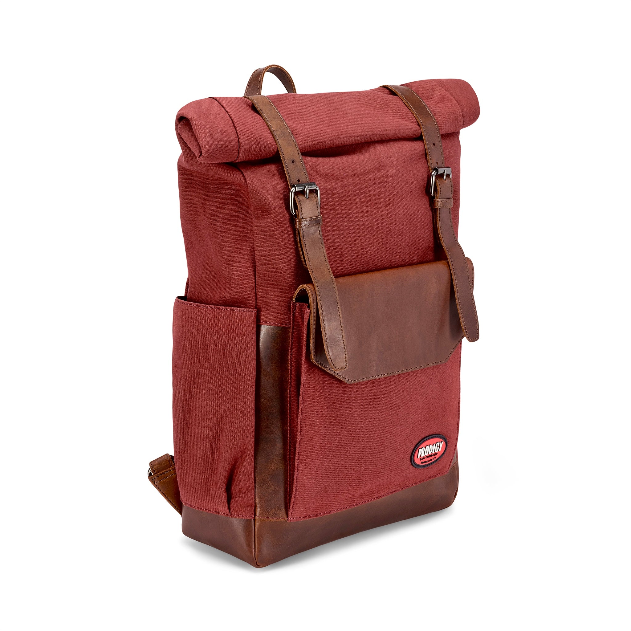 Maverick Roll Top Canvas Laptop Rucksack